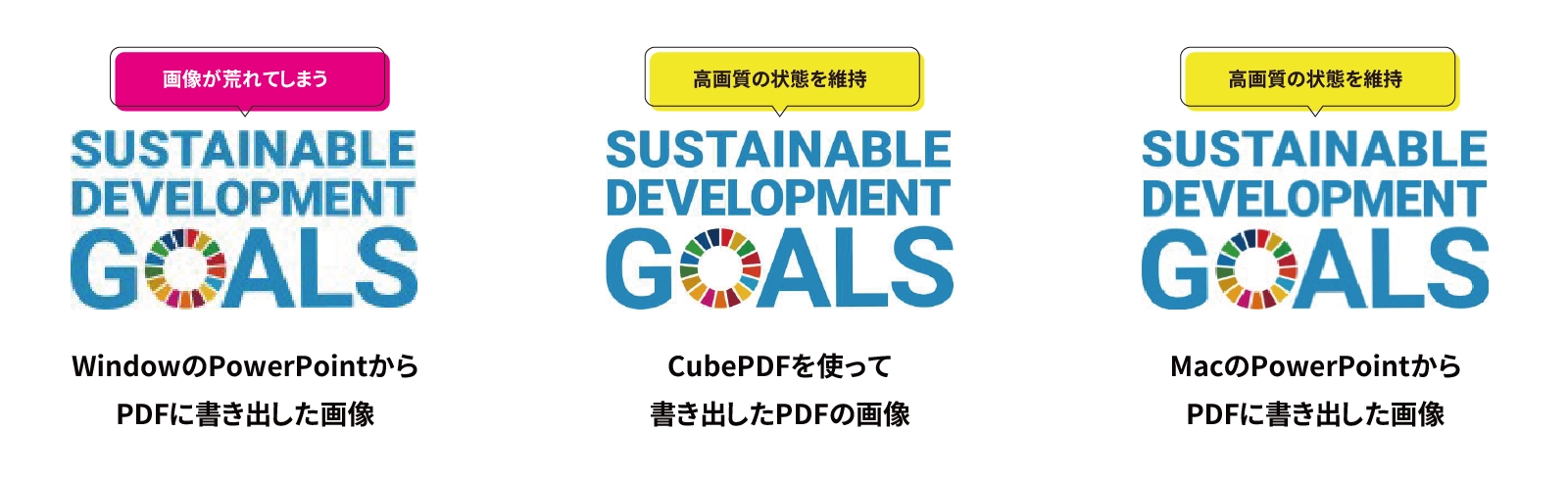 PowerPointで書き出した画像の解像度の比較